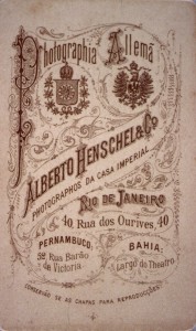 cartão Albert Henschel