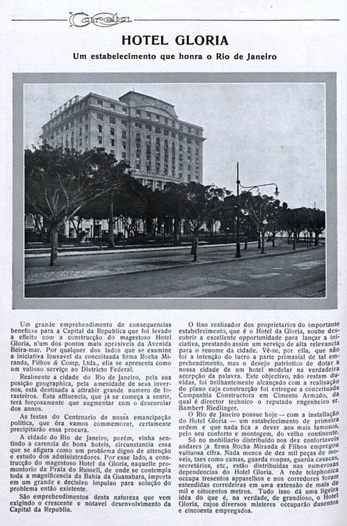 Careta, 9 de setembo de 1922