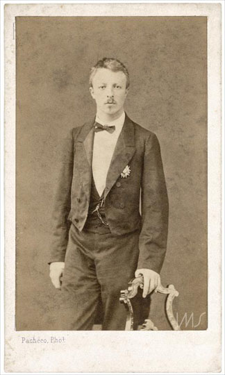 Joaquim Insley Pacheco. Gastão de Orleans, o conde d'Eu, c. 1864. Rio de Janeiro, RJ / Acervo IMS