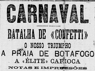 Gazeta de Notícias, de fevereiro de 1907
