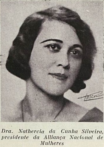 Natércia da Cunha Silveira / Excelsior, julho de 1931