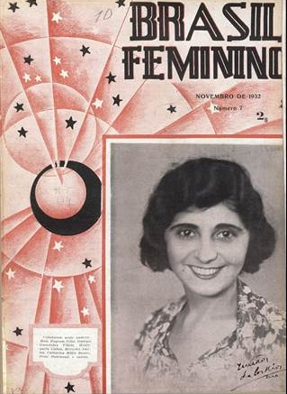 Capa da revista Brasil Feminino, novembro de 1932
