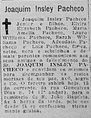 Jornal do Brasil, 15 de janeiro de 1912