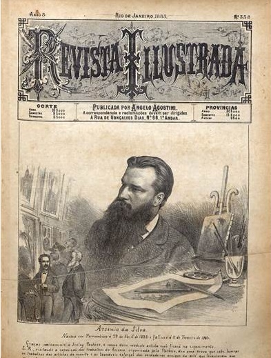 Charge de Ângelo Agostini (1843-1910) / Revista Illustrada, ano 8, nº358, 1883