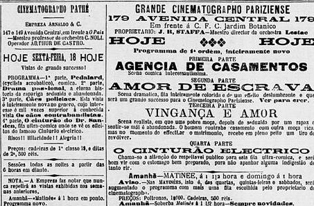 Gazeta de Notícias, 18 de outubro de 1907