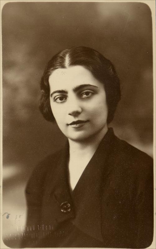 Maria Luisa Bittencourt, 1935/ Acervo Arquivo Nacional
