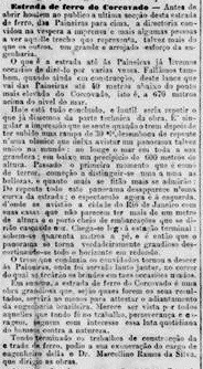 Jornal do Commercio, 21 de julho de 1885
