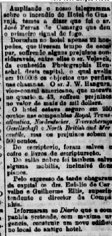 O Commercio de São Paulo, 19 de novembro de 1897