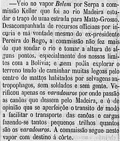 Diário de Belém, 28 de dezembro de 1868