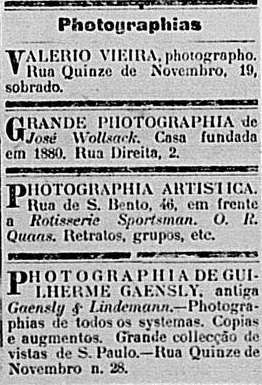 Correio Paulistano, 1º de novembro de 1904