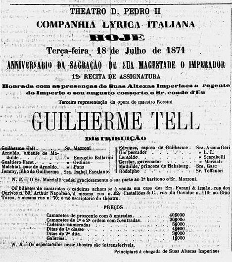 Diário do Rio de Janeiro, de 1871