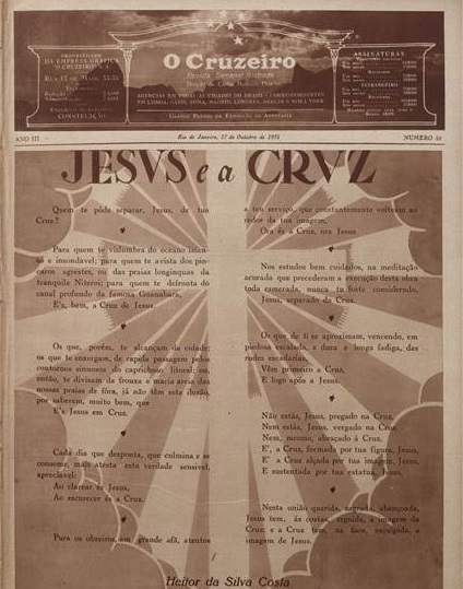 Texto de Heitor da Silva Costa / O Cruzeiro, 17 de outubro de 1931