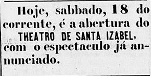 O Commercial, 18 de maio de 18850