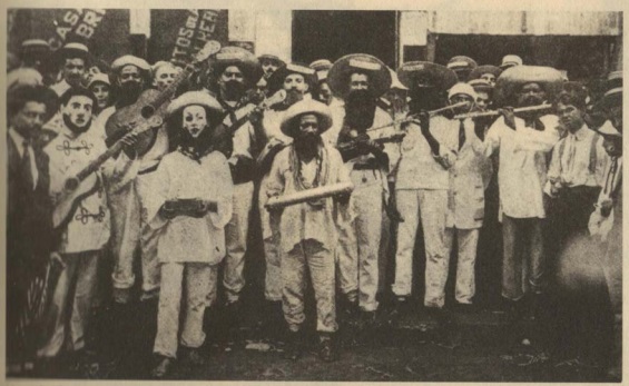 Grupo Caxangá no carnaval de 1915 / Pixinguinha, vida e Obra