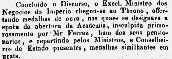 Império do Brasil, 7 de novembro de 1826