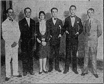 Maria Luiza Dória Bittencourt, única mulher entre os concorrentes da final nacional de um concurso de oratória / Correio da Manhã, 13 de outubro de 1929
