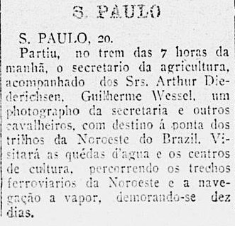O Paiz, de 1912