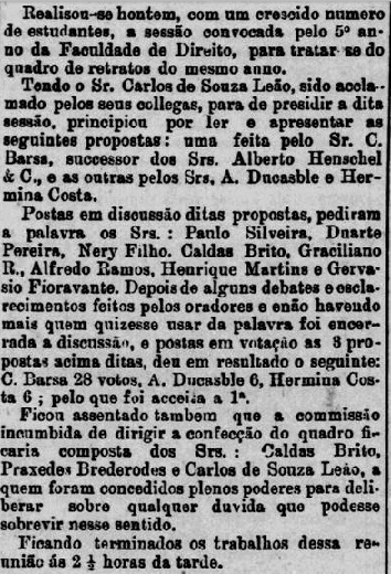 Jornal do Recife, 19 de julho de 1889