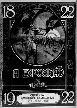Primeira edição da revista mensal Exposição de 1922, julho de 1922