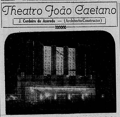 Artigo do arquiteto e construtor Cordeiro / Correio da Manhã, 20 de julho de 1930