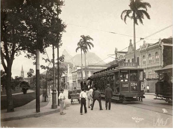 Augusto Malta. Bonde elétrico, c. 1910. Rio de Jnaeiro, RJ / Acervo IMS
