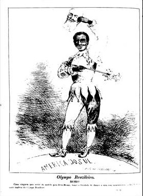Rei Momo por Henrique Fleuiss / Semana Illustrada, 2 de março de 1862