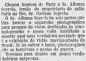 Gazeta de Notícias, 20 de junho de 1898