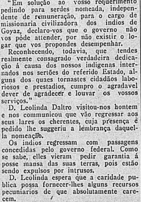 O Paiz, 6 de março de 1909