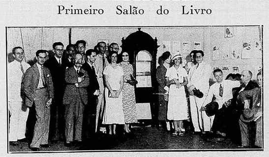 Realização do 1º / salão do Livro, no Palace Hotel / Revista da Semana, 12 de novembro de 1932