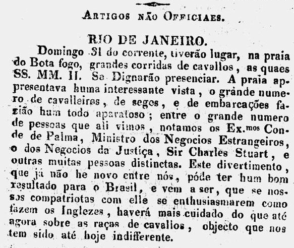 Diário Fluminense, 2 de agosto de 1825