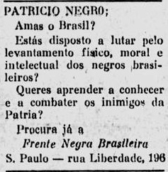 A Voz da Raça, 8 de abril de 1933