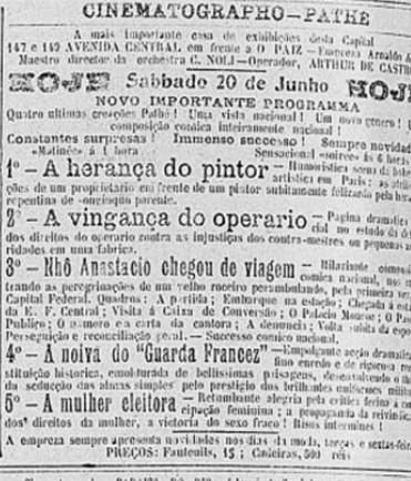 Jornal do Brasil, 20 de junho de 1908