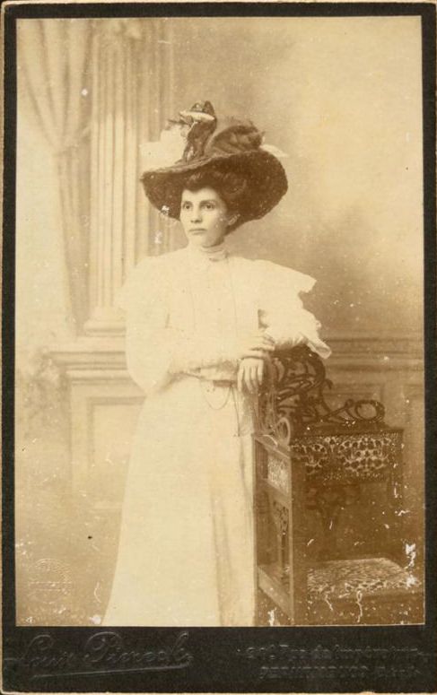 Louis Piereck. Edwiges de Sá Pereira, 1909. Recife, Pernambuco / Acervo Fundaj