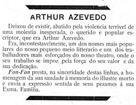 Fon-Fon, 24 de outubro de 1908