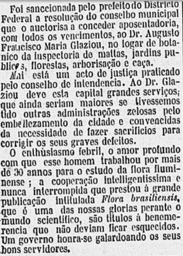 Gazeta de notícias, 21 de agosto de 1897