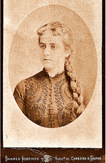 Maria Henriqueta Sena, filha do Capitão e Fazendeiro Emílio Rosa de Sena. (Esposa de José do Patrocínio