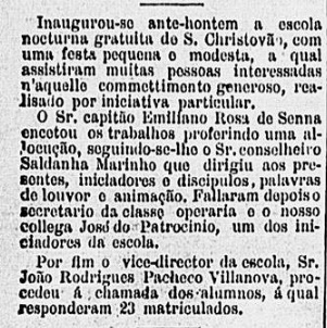 Gazeta de Notícias, 23 de setembro e 1879