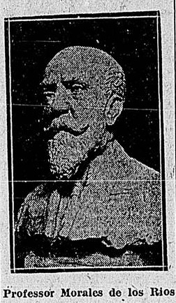 Morales de los Rios  / Correio da Manhã, 4 de setembro de 1928