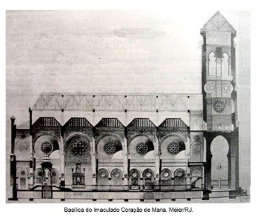 Basílica do Imaculado Coração de Maria. Méier, Rio de Janeiro / Site Basílai do Imaculado Coração de Maria