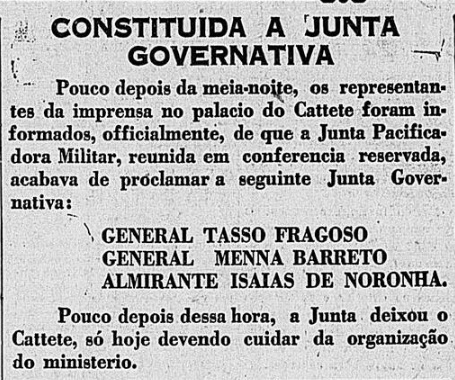 Correio da Manhã, 25 de outubro de 1930