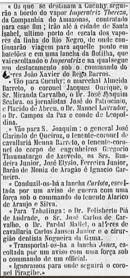 O Paiz, 26 de maio de 1892