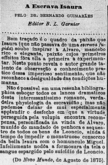 O Globo, 28 de setembro de 1875