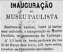 Correio Paulistano, 8 de setembro de 1895