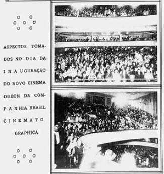 Aspectos da inauguração do Cinema Odeon / Cinearte, 21 de abril de 1926