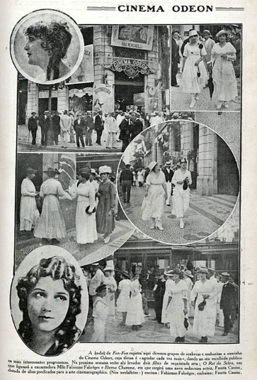 O primeiro Cinema Odeon / Fon-Fon, 3 de fevereiro de 1917