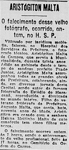 A Noite, 16 de agosto de 1954