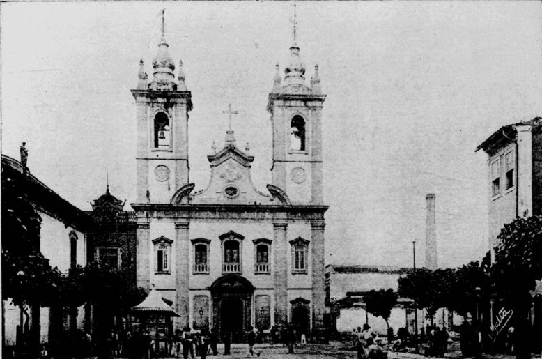 Igreja de São Joaquim por Augusto Malta / O Comentário, abril de 1904