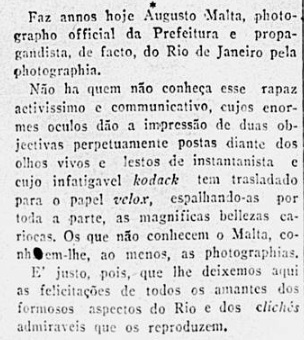 O Paiz, 14 de maio de 1910