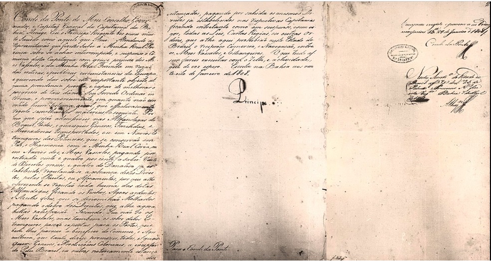 Decreto de Abertura dos Portos às Nações Amigas / Acervo Arquivo Nacional