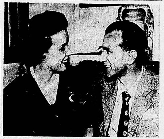 Aurora Miranda e André Filho / Correio da Manhã, de 1960